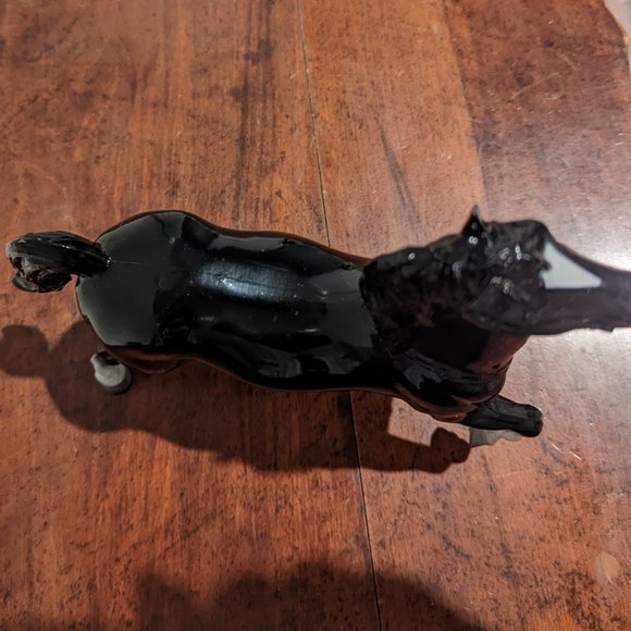 Breyer Glossy Black Fury Prancer Vintage model horse - Picture 7 of 15